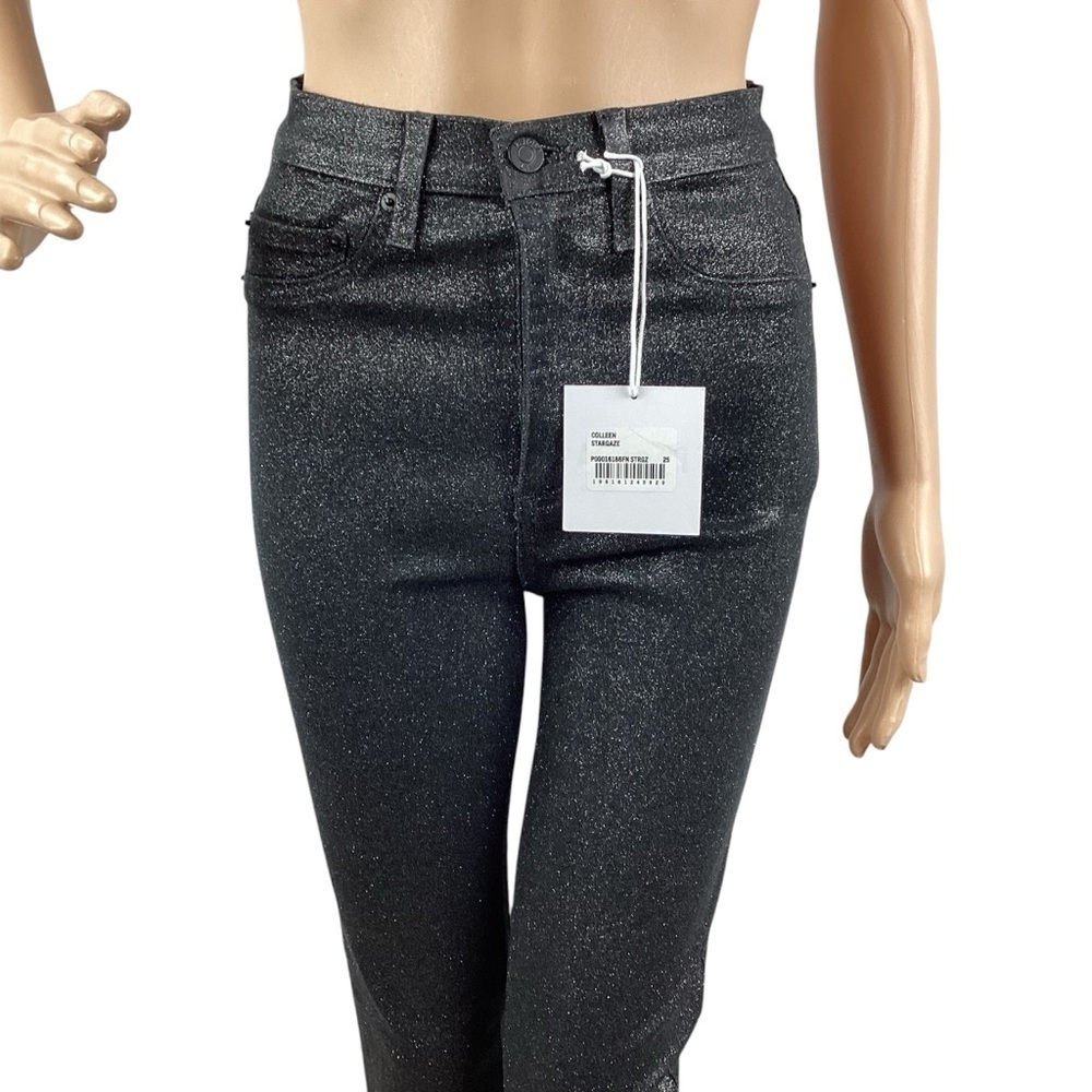 Pistola Colleen High Rise Modern Slim Boot Jeans Size 25 Stargaze Black - Picture 3 of 9